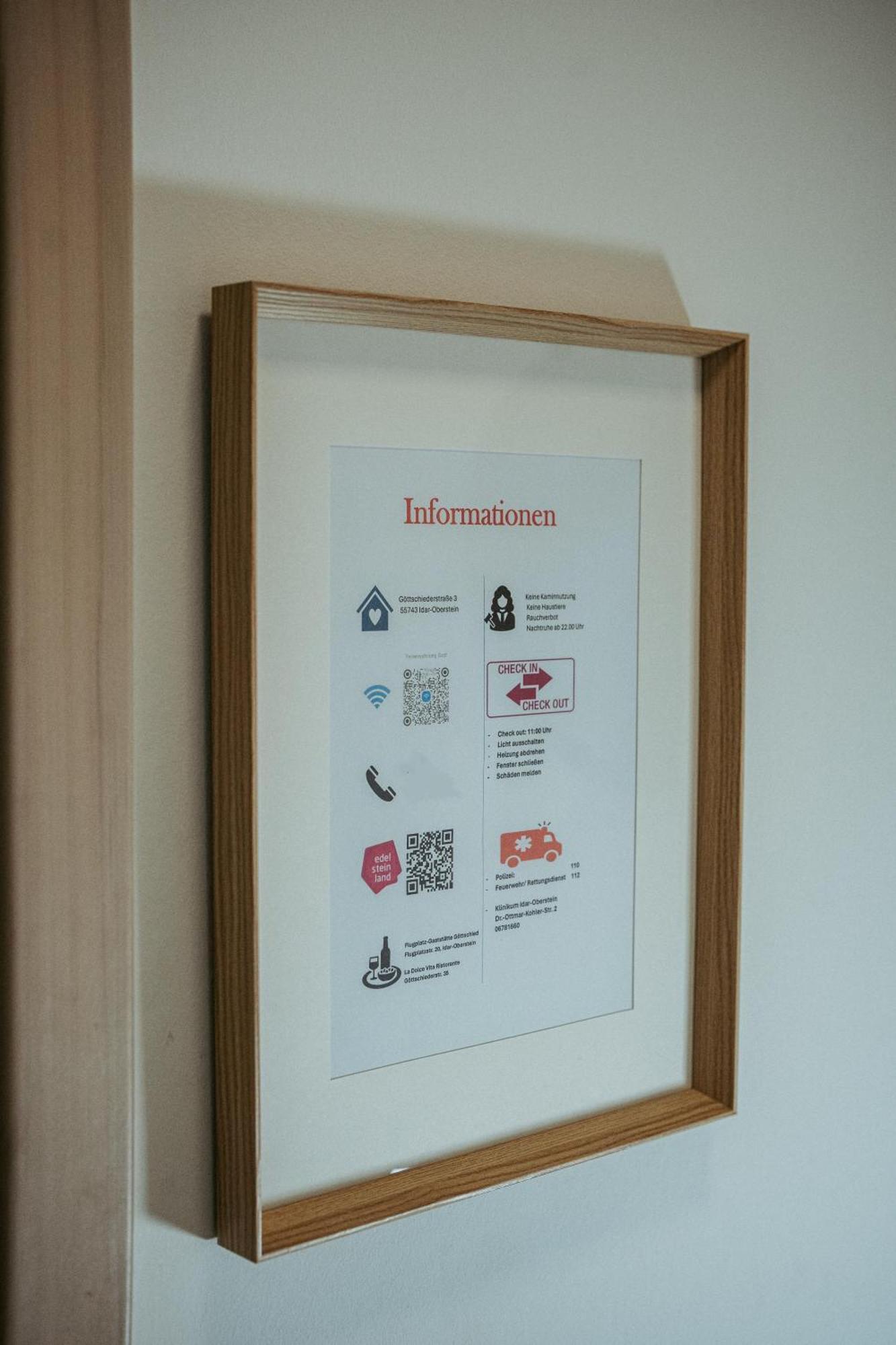 Ferienwohnung „Goettschied“ อิดาร์-โอเบอร์ชไตน์ ภายนอก รูปภาพ