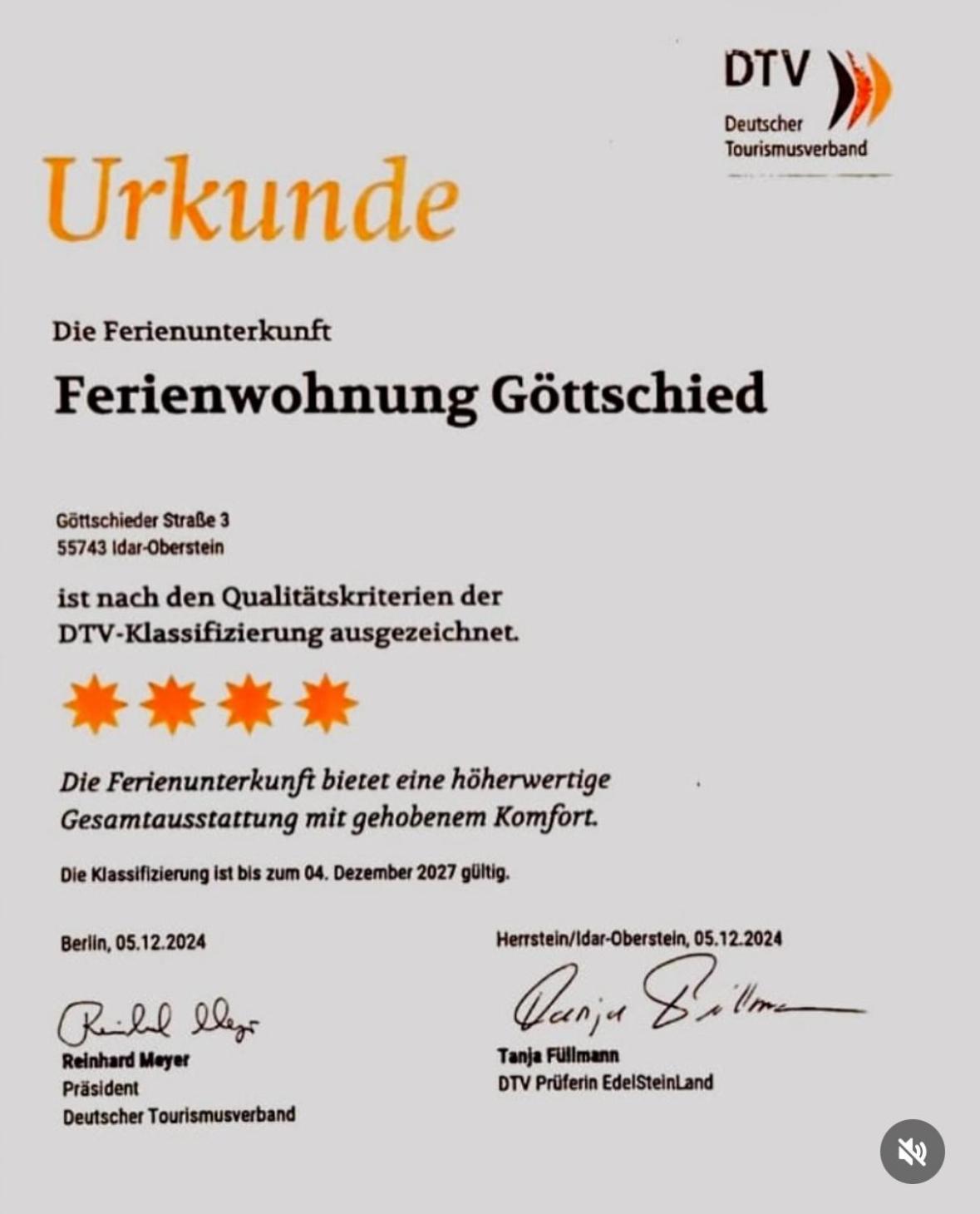 Ferienwohnung „Goettschied“ อิดาร์-โอเบอร์ชไตน์ ภายนอก รูปภาพ
